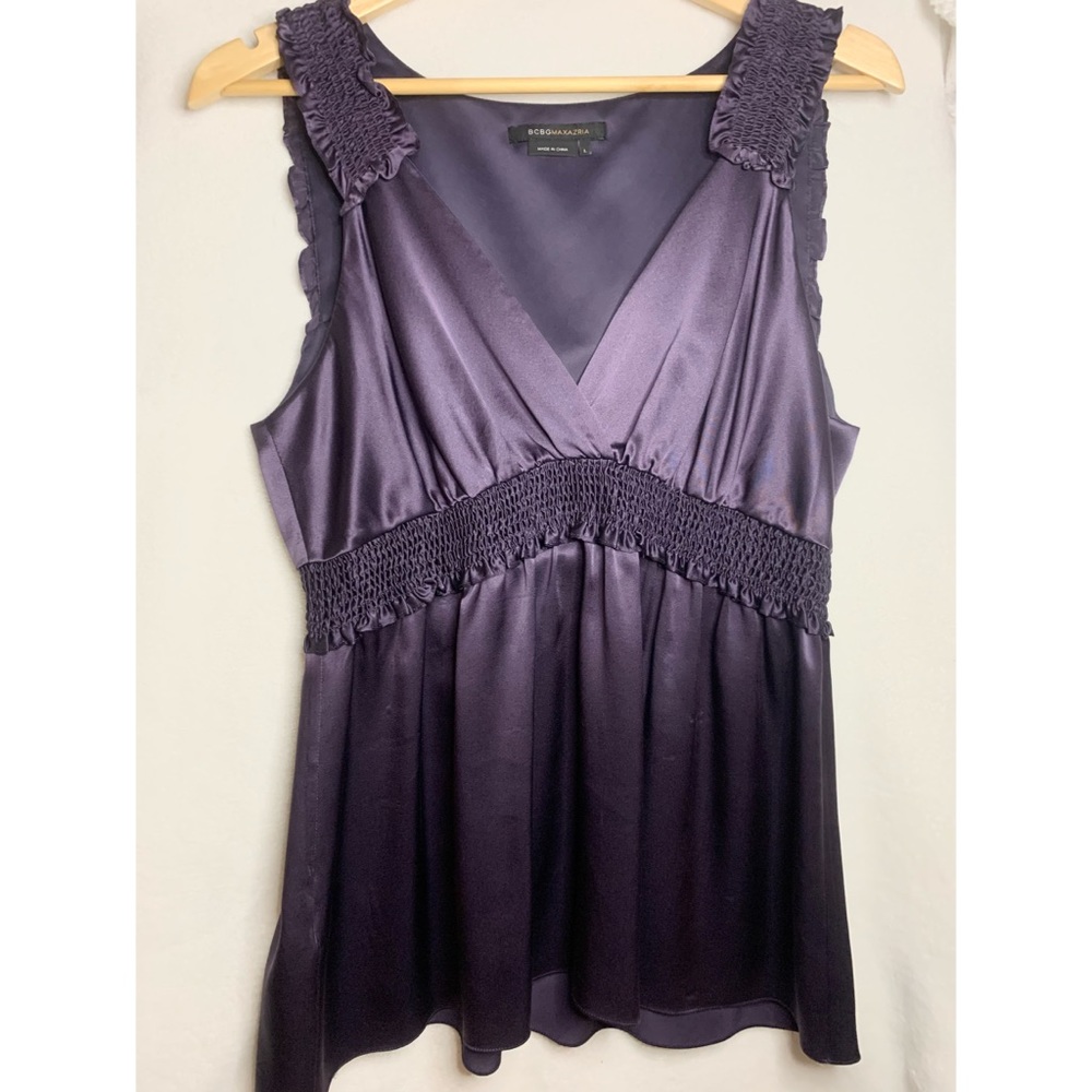 BCBGMaxazria silk top